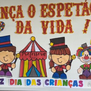 PAINEL CIRCO DIA DAS CRIANÇAS