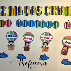 PAINEL DIA DAS CRIANÇAS BALÃO