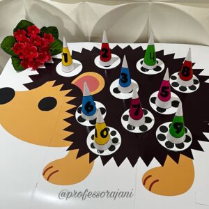 JOGO PEDÁGOGICO PORCO ESPINHO