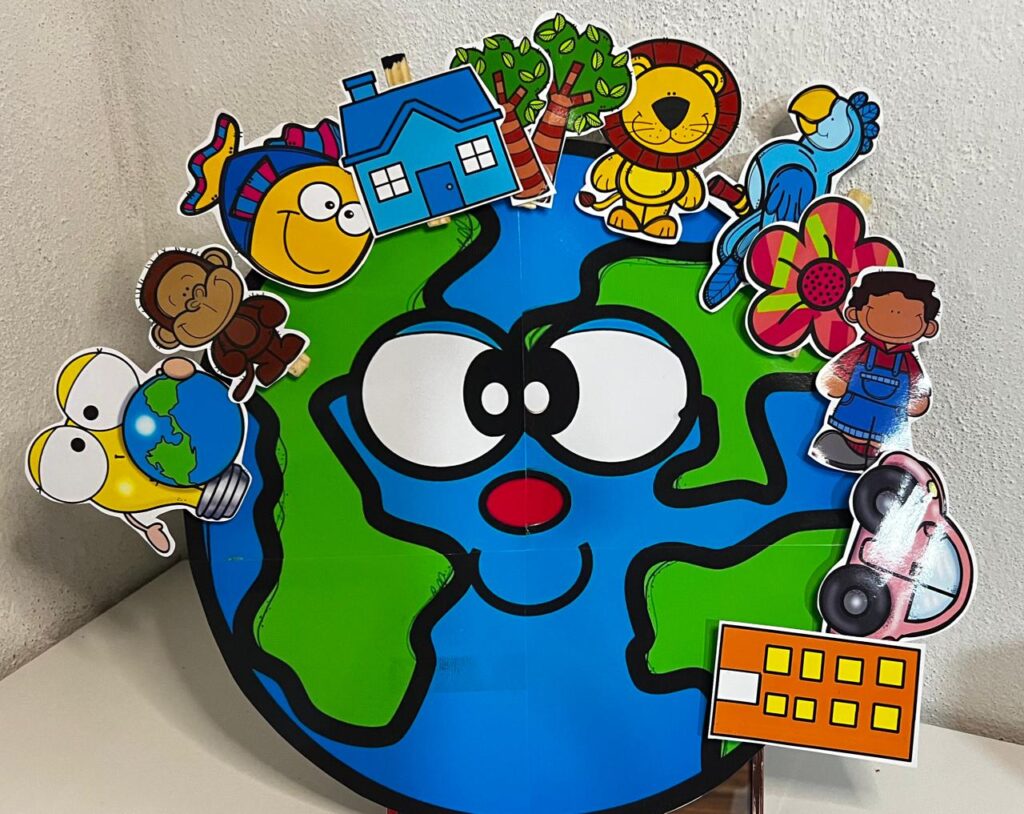 KIT MEIO AMBIENTE COLETA SELETIVA COMPLETO - Professora Jani