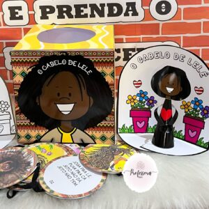 KIT COMPLETO CONSCIÊNCIA NEGRA O CABELO DE LELÊ