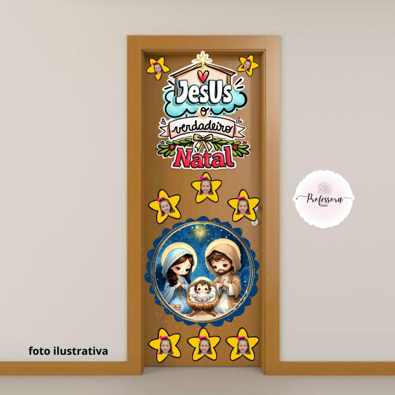 PORTA NATALINA JESUS NASCEU - Imagem 2