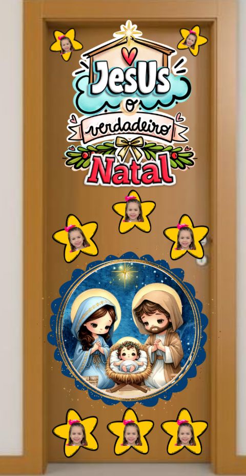 PORTA NATALINA JESUS NASCEU