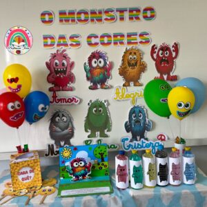 KIT MONSTRO DAS CORES