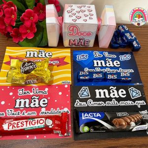 KIT MÃE DOCE LEMBRANCINHAS