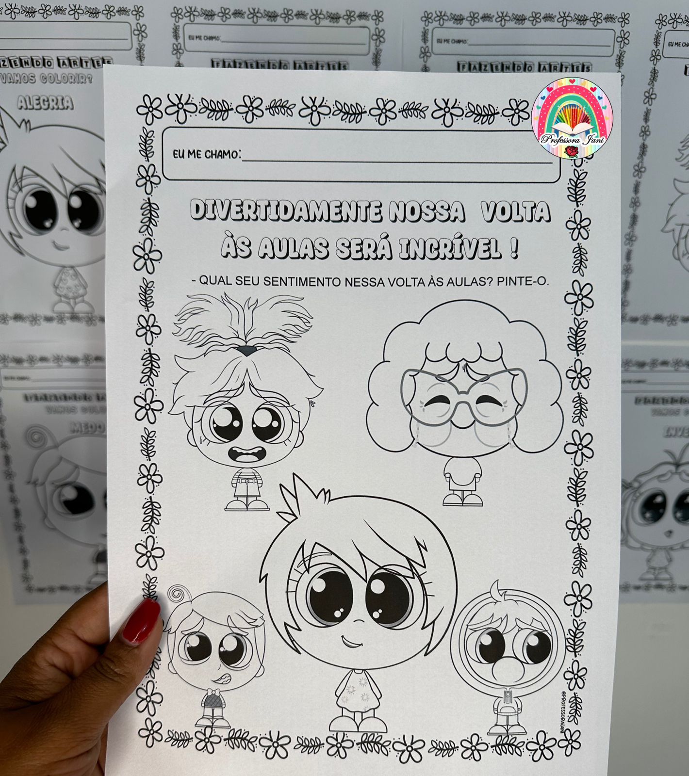 HISTÓRIA NA SOMBRINHA DIVERTIDAMENTE VOLTA ÀS AULAS - Imagem 4