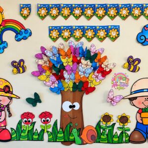 PAINEL PRIMAVERA BORBOLETAS