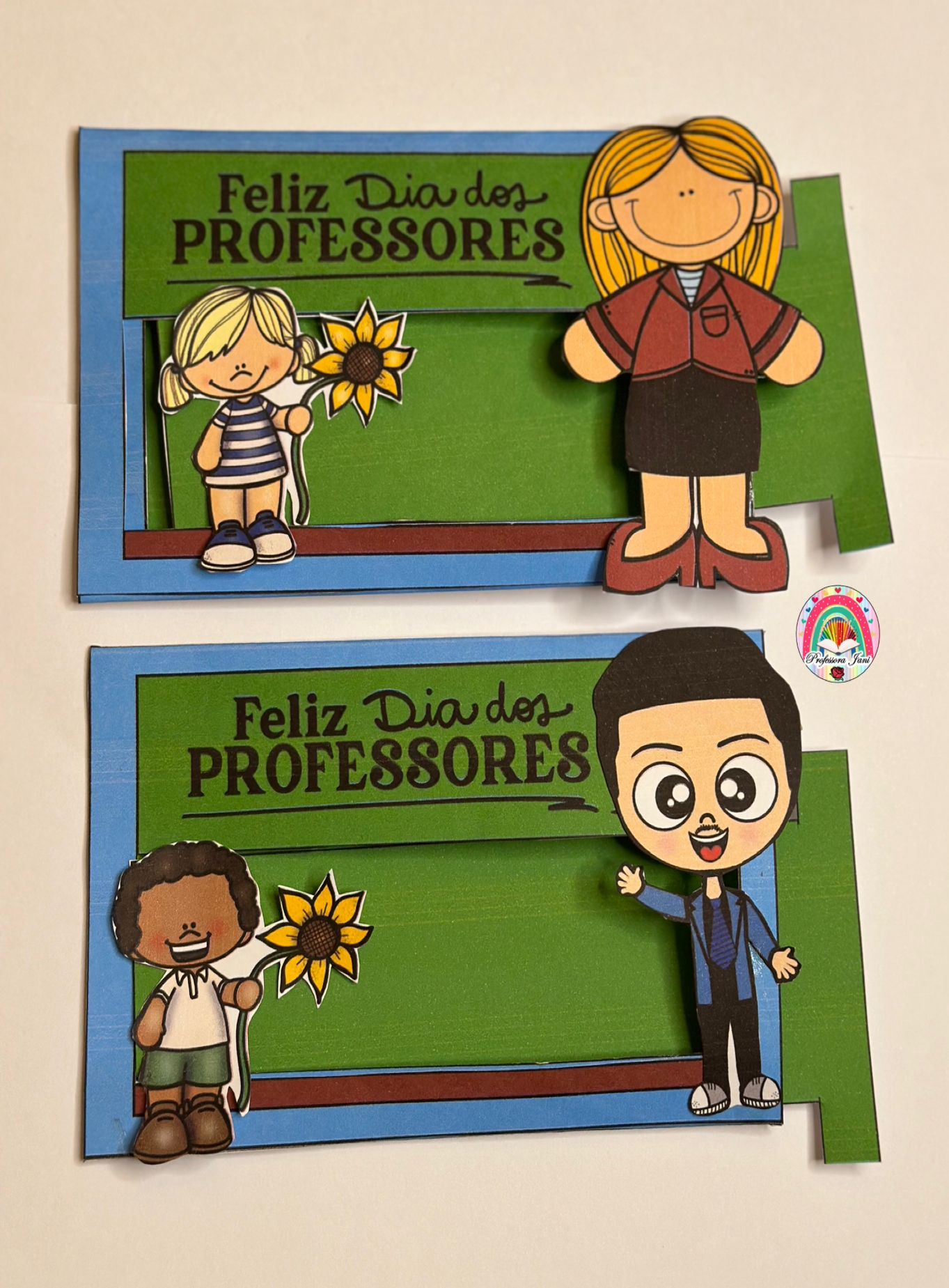 CARTÃO INTERATIVO DIA DOS PROFESSORES