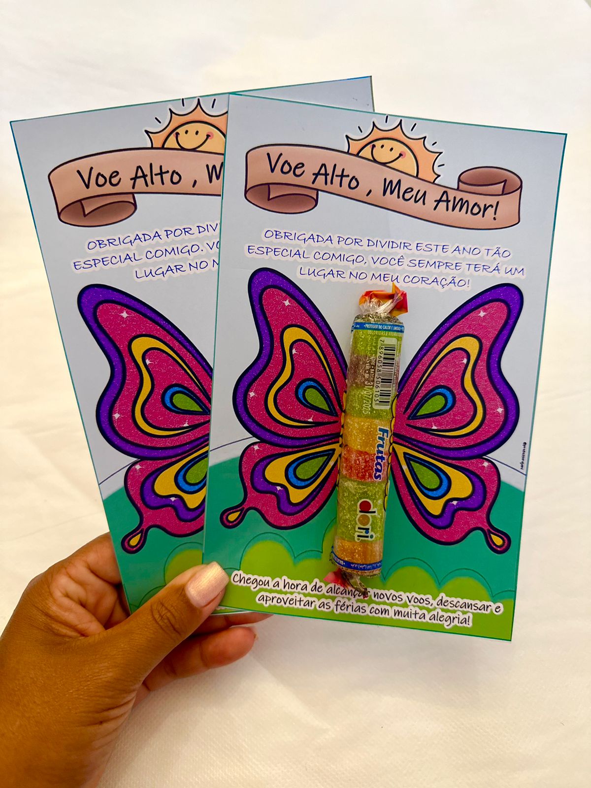 CARTÃO DESPEDIDA FÉRIAS