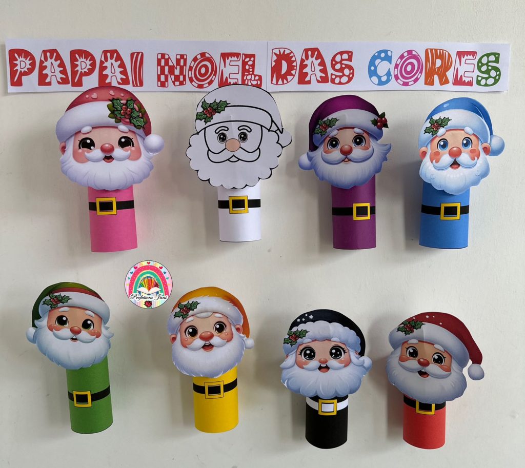 HISTÓRIA INTERATIVA PAPAI NOEL DAS CORES - Professora Jani