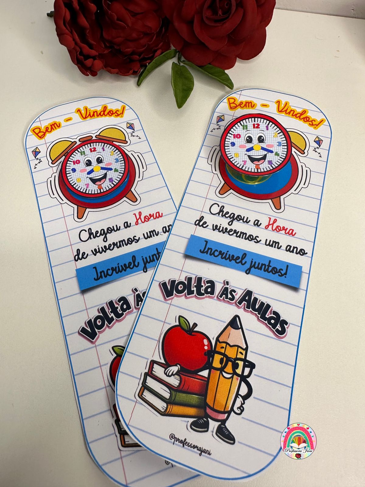 LEMBRANCINHA RELÓGIO VOLTA ÀS AULAS - Imagem 3