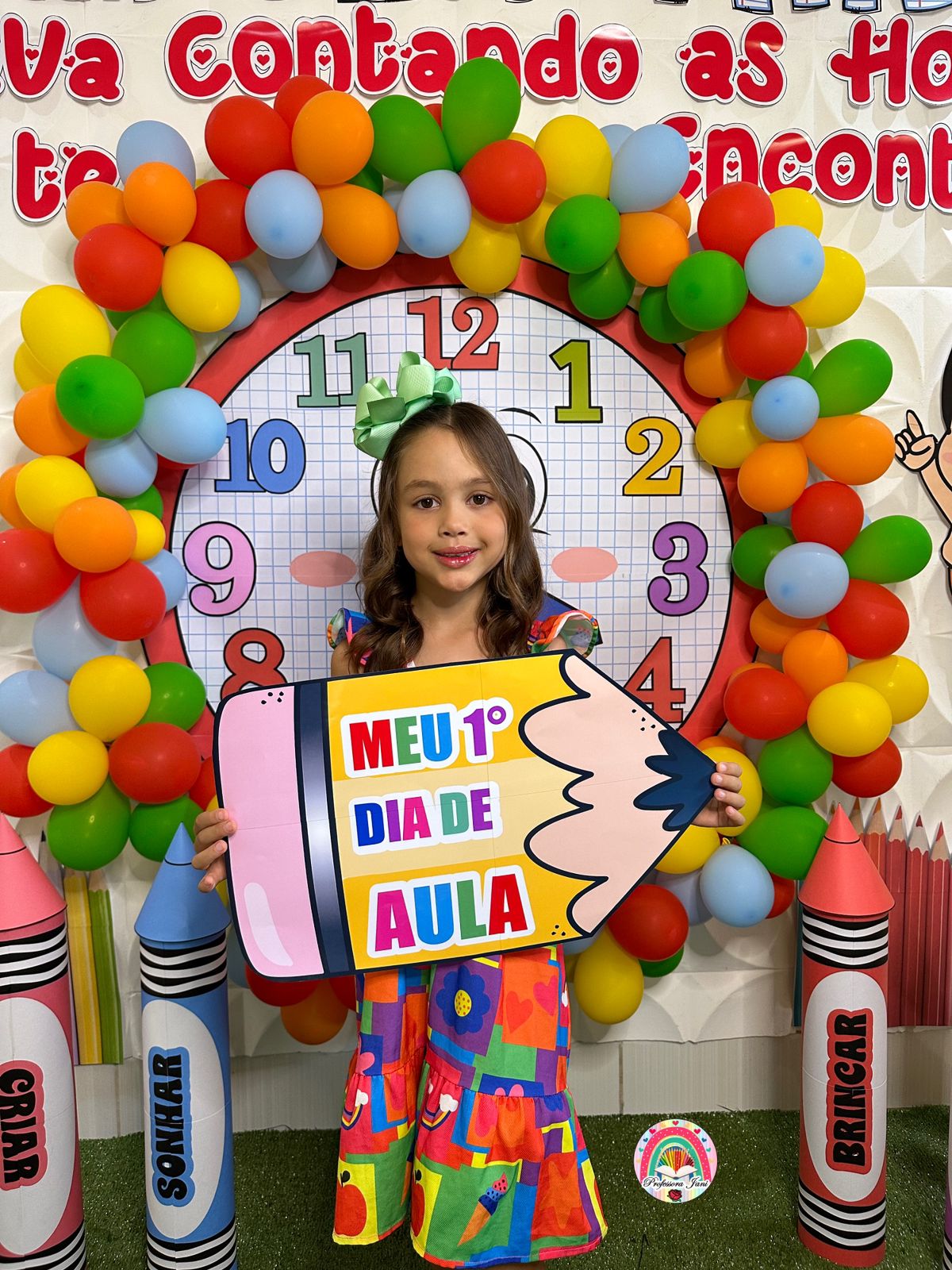 PAINEL RELÓGIO VOLTA ÁS AULAS - Imagem 4