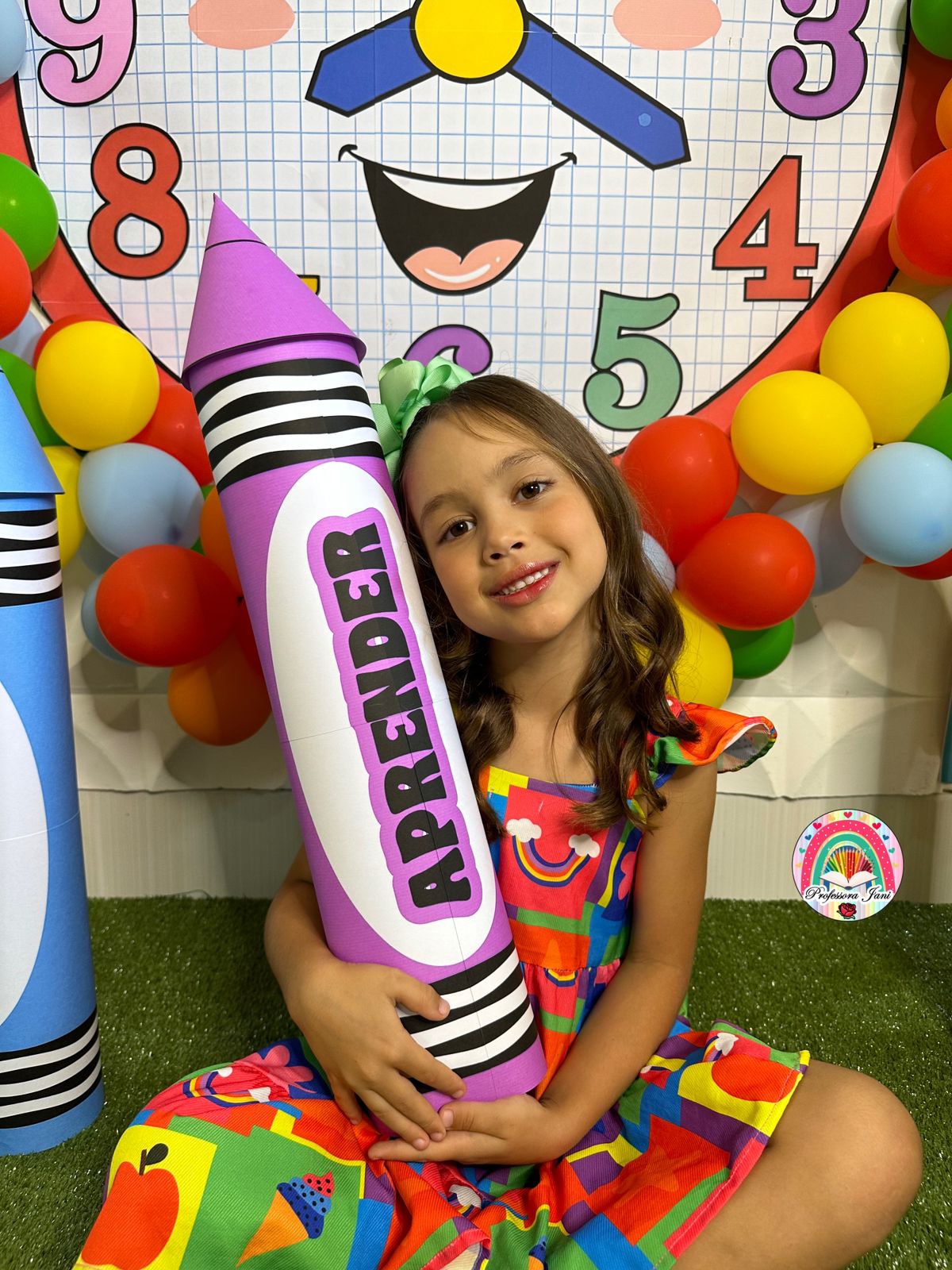 PAINEL RELÓGIO VOLTA ÁS AULAS - Imagem 5