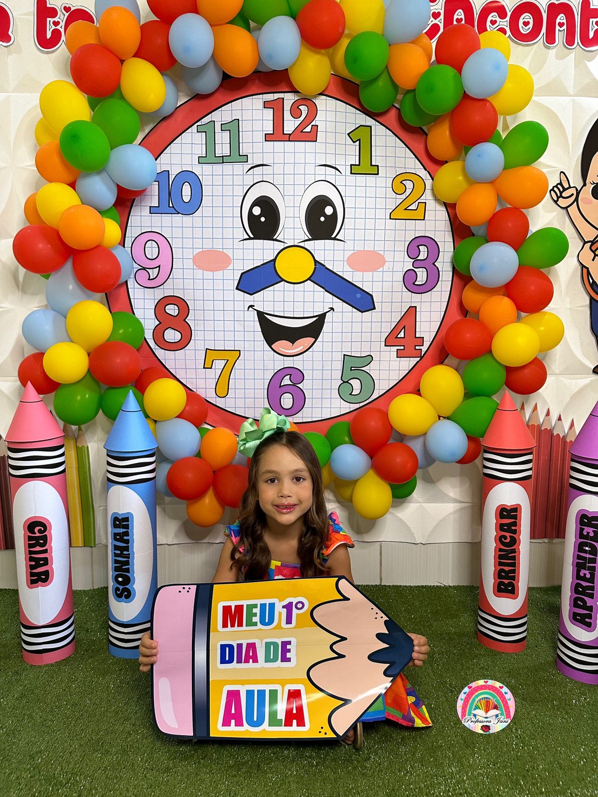 PAINEL RELÓGIO VOLTA ÁS AULAS - Imagem 3