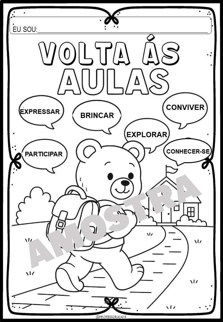 HISTÓRIA VOLTA ÁS AULAS - URSINHO TICO - Imagem 5