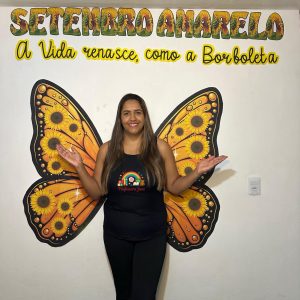 PAINEL SETEMBRO AMARELO - BORBOLETA
