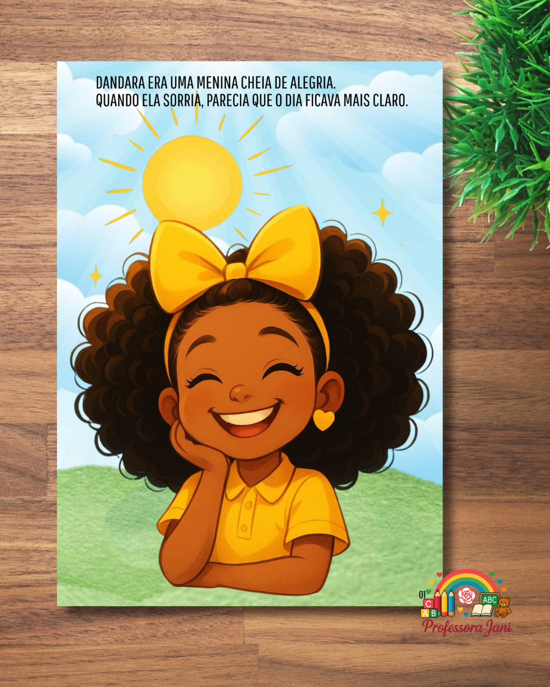 HISTÓRIA O CABELO DA MENINA DANDARA - Imagem 6