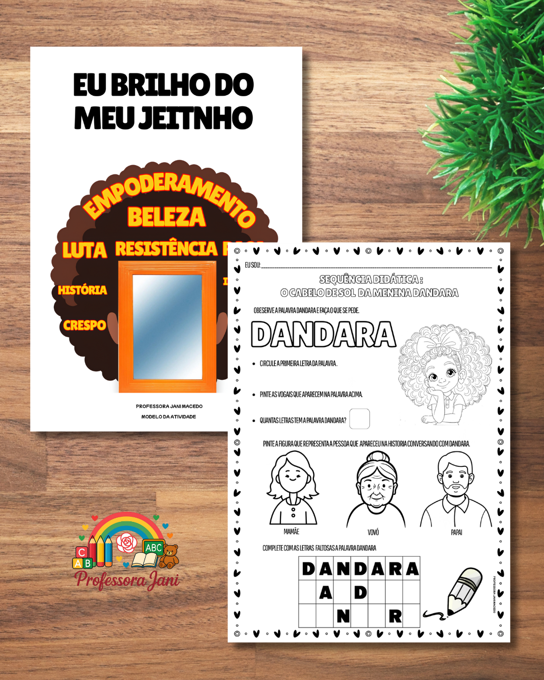 HISTÓRIA O CABELO DA MENINA DANDARA - Imagem 3