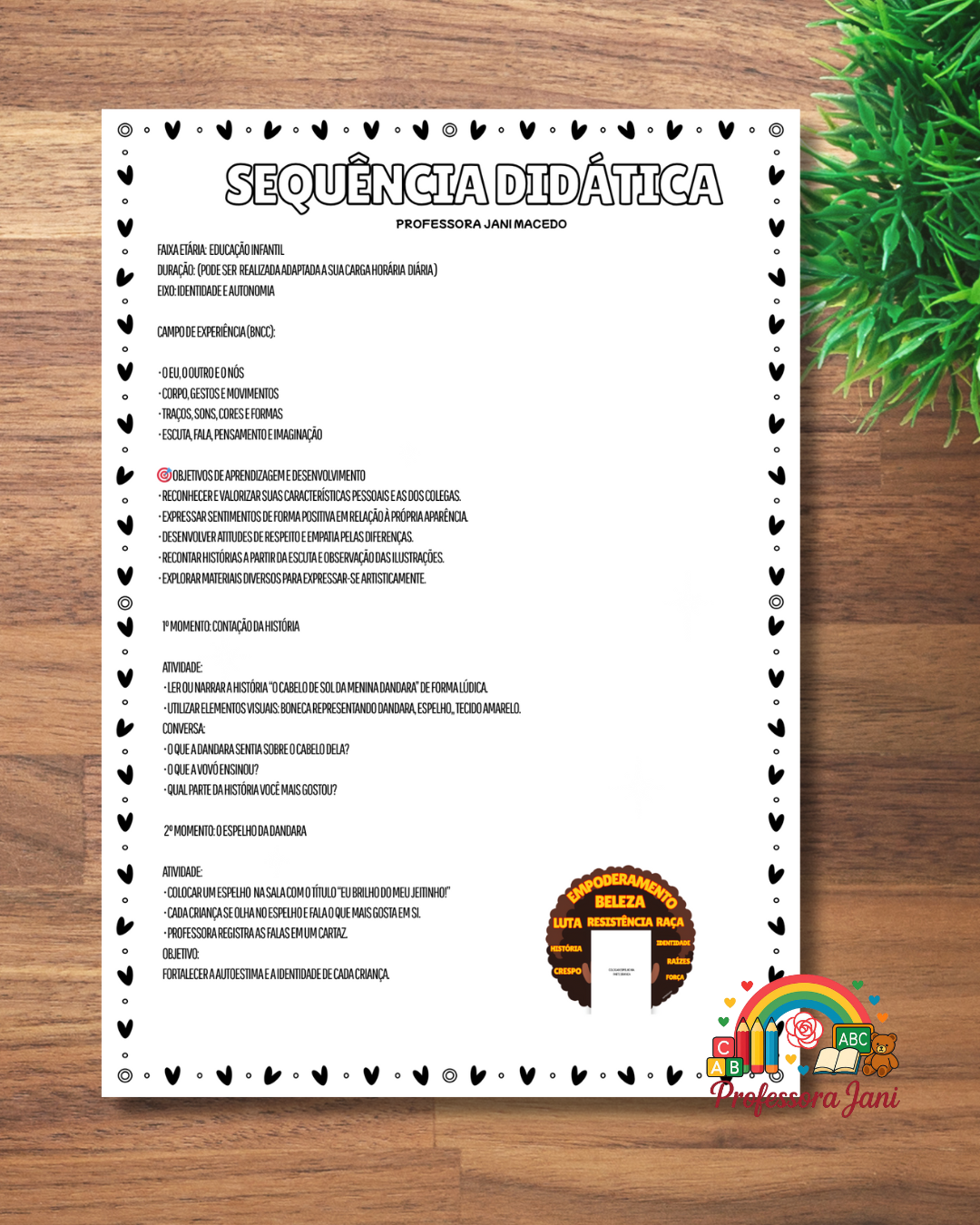 HISTÓRIA O CABELO DA MENINA DANDARA - Imagem 2