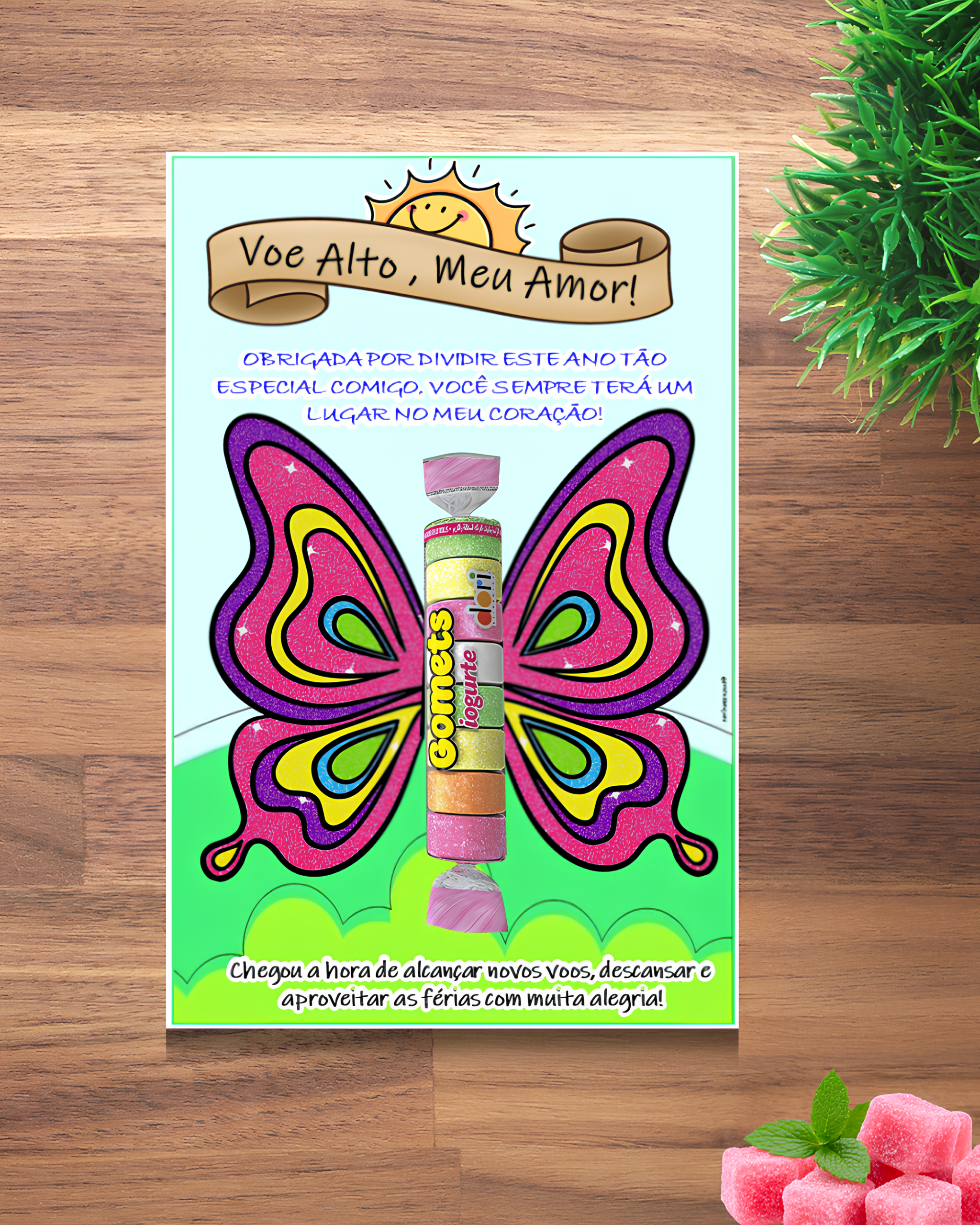 CARTÃO DESPEDIDA FÉRIAS - Imagem 4