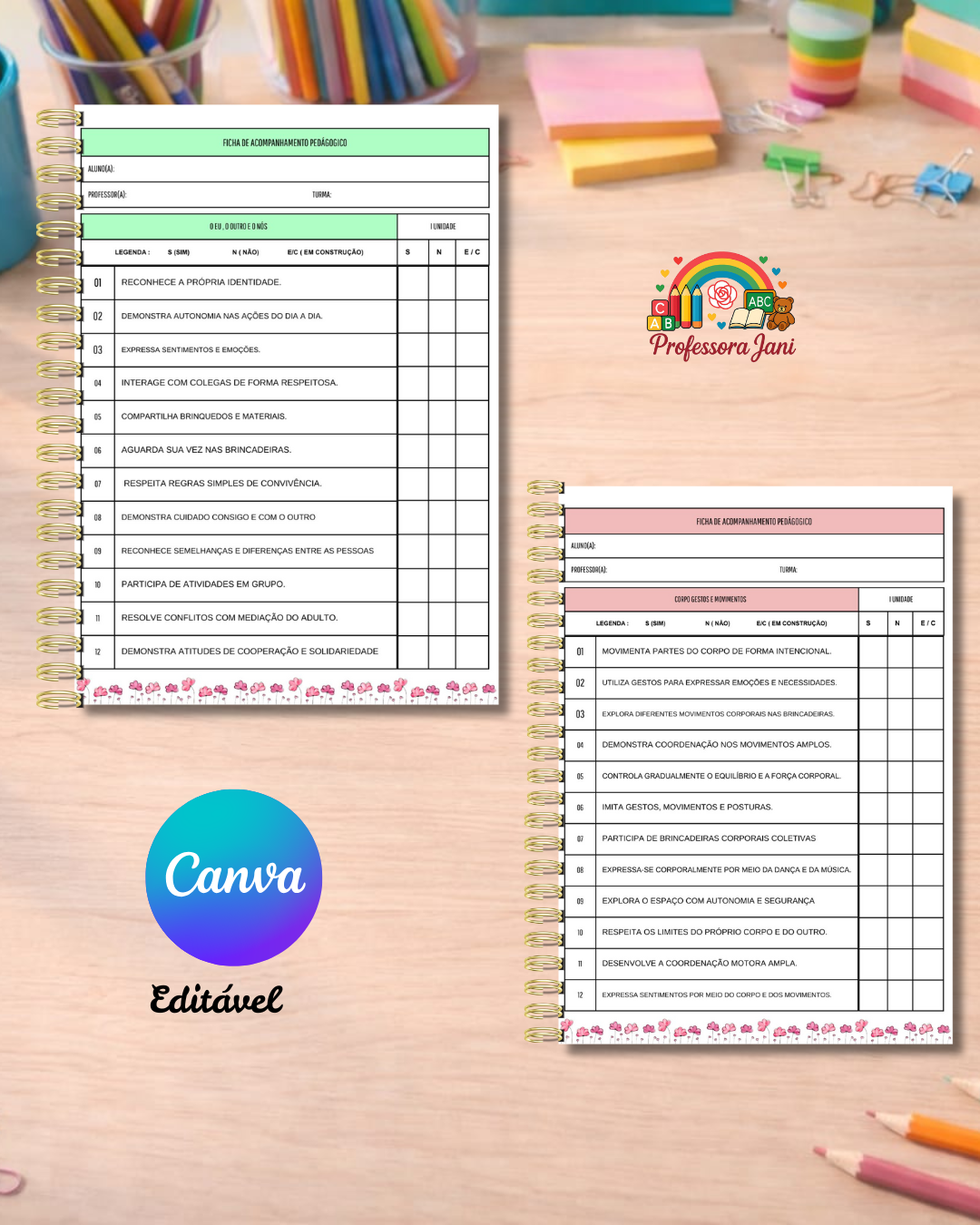 CADERNO EDUCAÇÃO INFANTIL 2026 - Imagem 12