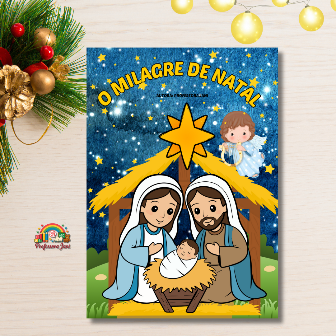 NASCIMENTO DO MENINO JESUS HISTÓRIA INTERATIVA - Imagem 4