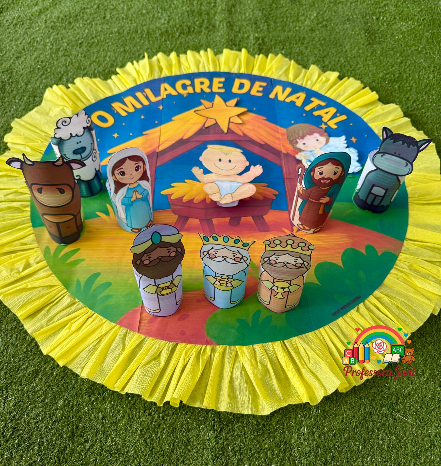 NASCIMENTO DO MENINO JESUS HISTÓRIA INTERATIVA - Imagem 7