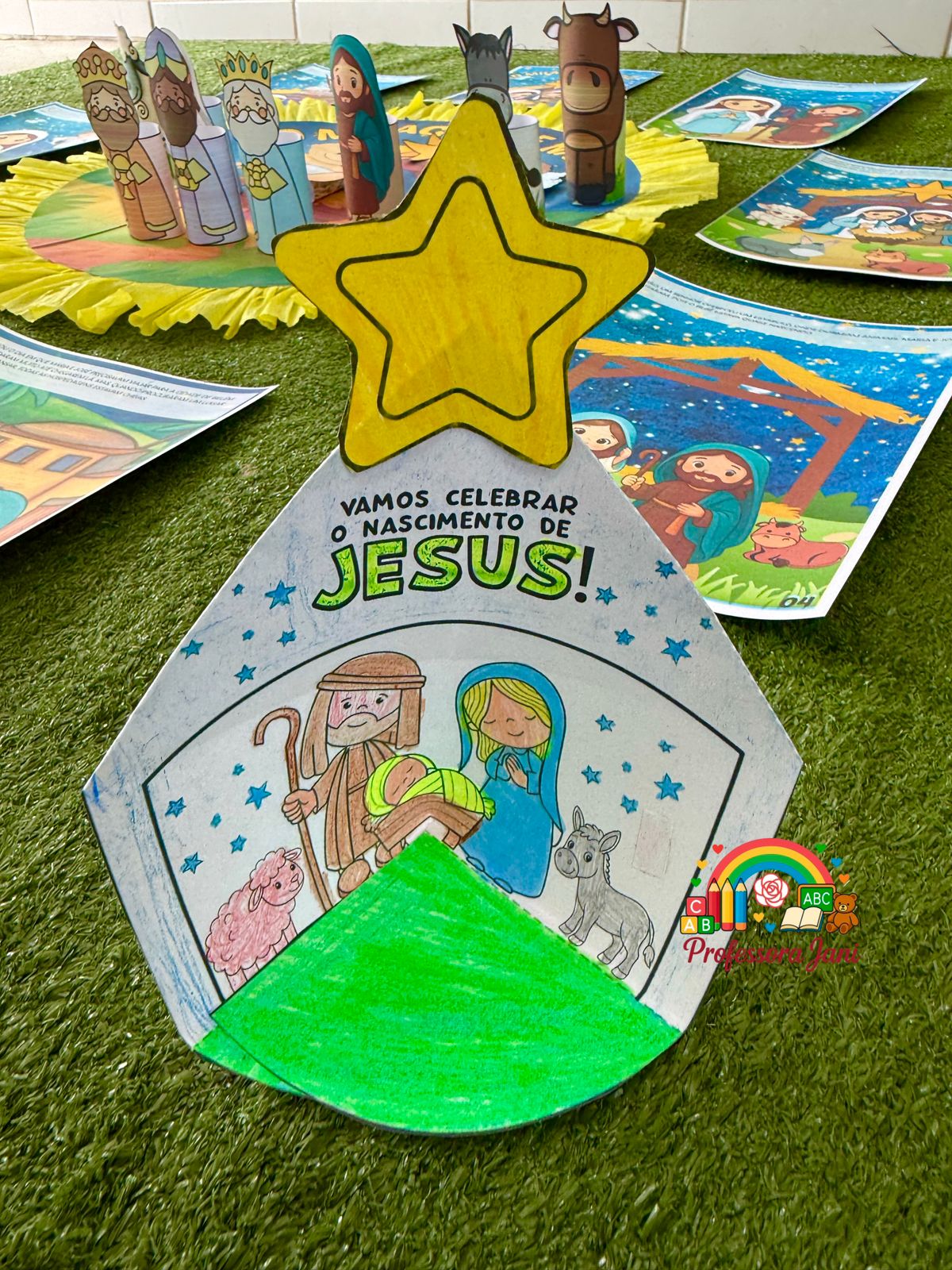 NASCIMENTO DO MENINO JESUS HISTÓRIA INTERATIVA - Imagem 8