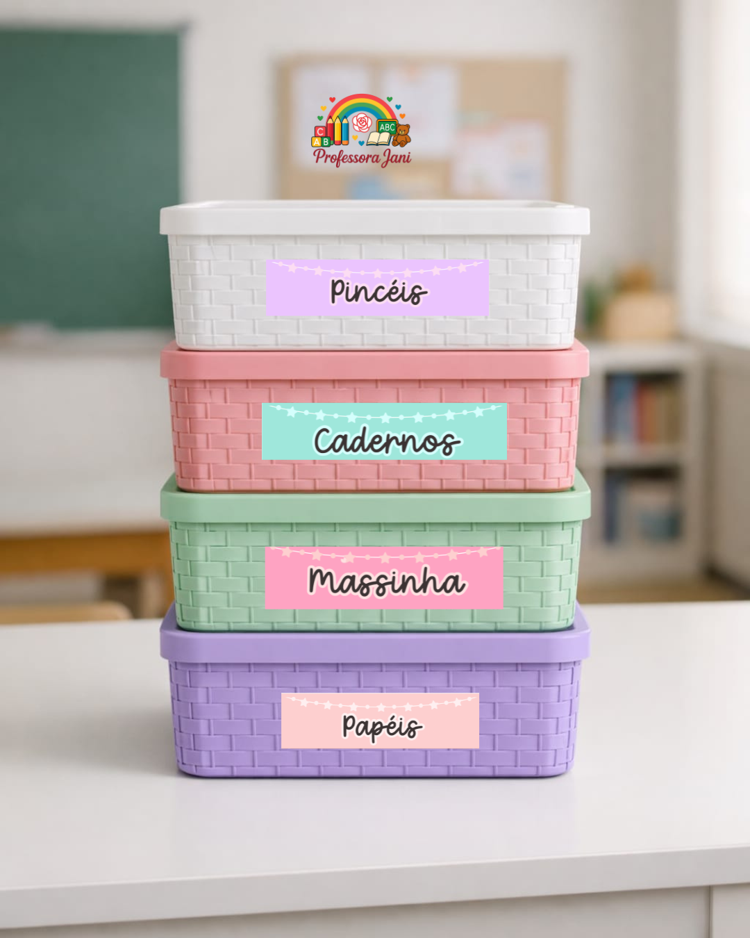 ETIQUETAS ORGANIZAÇÃO ESCOLAR - Imagem 3