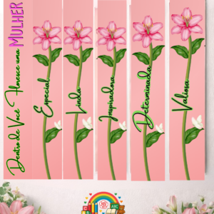 PAINEL DIA DA MULHER- JARDIM DAS VIRTUDES