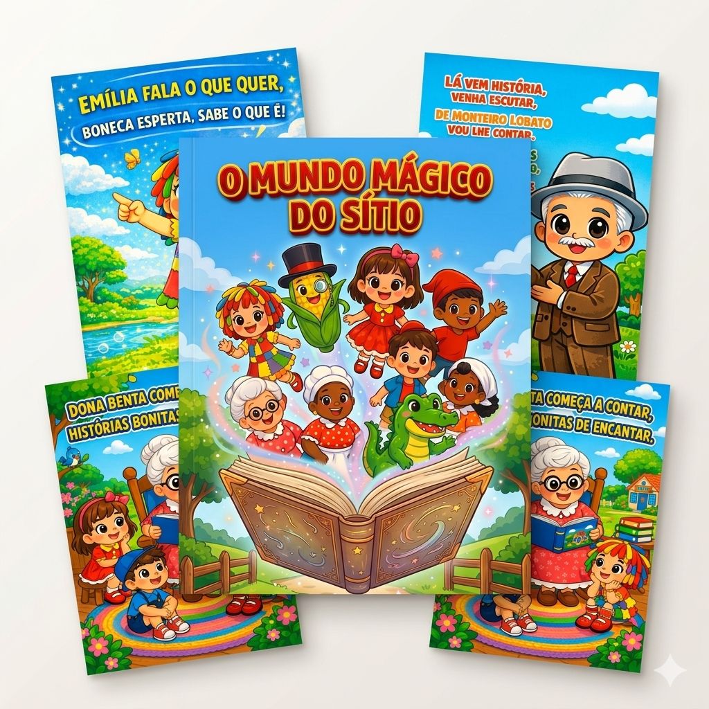 HISTÓRIA O MUNDO MÁGICO DO SÍTIO DO PICA PAU AMARELO