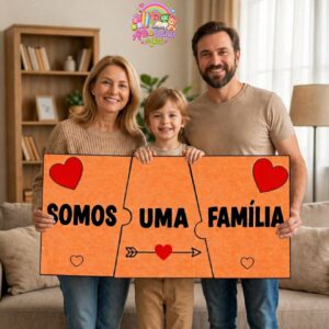 QUEBRA-CABEÇA : SOMOS UMA FAMÍLIA