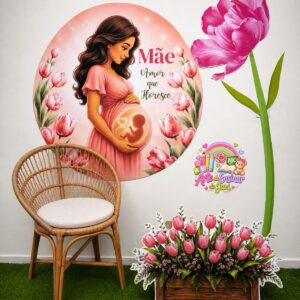 PAINEL DIA DAS MÃES AMOR QUE FLORESCE