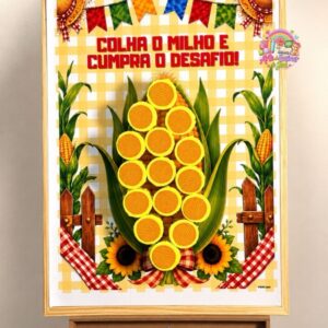 DINÂMICA COLHA O MILHO E CUMPRA O DESAFIO!