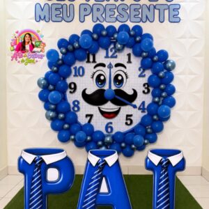 PAINEL DIA DOS PAIS- SEU TEMPO É O MEU PRESENTE