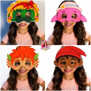 KIT MÁSCARAS FOLCLORE BRASILEIRO