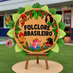 PAINEL FOLCLORE BRASILEIRO CIRCULAR