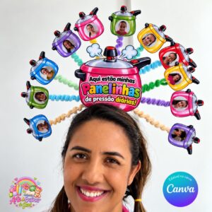 PANELINHAS DE PRESSÃO — CABELO MALUCO DA PROFESSORA!