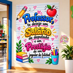 CARTAZ DIA DOS PROFESSORES
